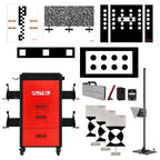 Autel IA1000AST MaxiSYS All-Systems ADAS Calibration & Wheel Alignment System with LDW Targets and MaxiSYS Ultra S2 Tablet