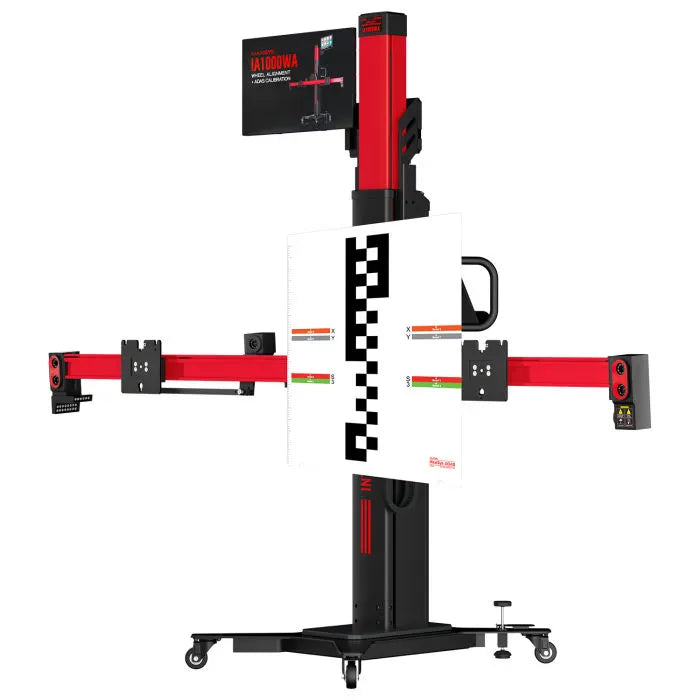 Autel IA1000AST MaxiSYS All-Systems ADAS Calibration & Wheel Alignment System with LDW Targets and MaxiSYS Ultra S2 Tablet