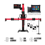 Autel IA1000AST MaxiSYS All-Systems ADAS Calibration & Wheel Alignment System with LDW Targets and MaxiSYS Ultra S2 Tablet