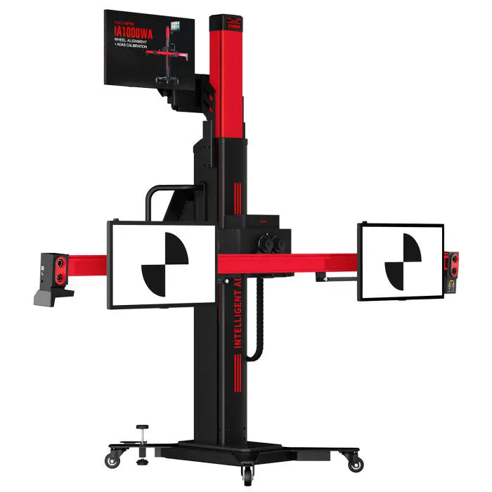 Autel IA1000ASTDT All-Systems ADAS Calibration & Wheel Alignment System with LDW Digital Targets and MaxiSYS Ultra S2 Tablet