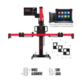 Autel IA1000LDWT Automated ADAS Calibration & Wheel Alignment System with MaxiSYS Ultra S2 Tablet and LDW Targets