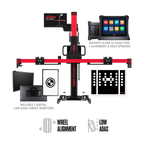 Autel IA1000LDWTDT ADAS Calibration & Wheel Alignment System with LDW Targets, Digital Targets & MaxiSYS Ultra S2 Tablet