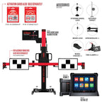 Autel MaxiSYS IA1000T Automated ADAS Calibration & Wheel Alignment System with MaxiSYS Ultra S2 Tablet