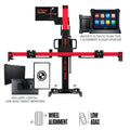 Autel IA1000TDT Automated ADAS Calibration and Wheel Alignment System with Digital Targets and MaxiSYS Ultra S2 Tablet