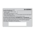 Autel IA1000WAUP Wheel Alignment & ADAS Calibration Software Upgrade Card for MaxiSYS Ultra S2 Tablet