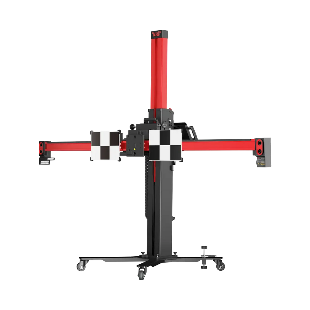 Autel IA700AST MaxiSYS All-Systems ADAS Calibration Frame with Alignment Pre-Check and MaxiSYS MS909 S2 Tablet