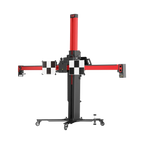 Autel IA700AST MaxiSYS All-Systems ADAS Calibration Frame with Alignment Pre-Check and MaxiSYS MS909 S2 Tablet