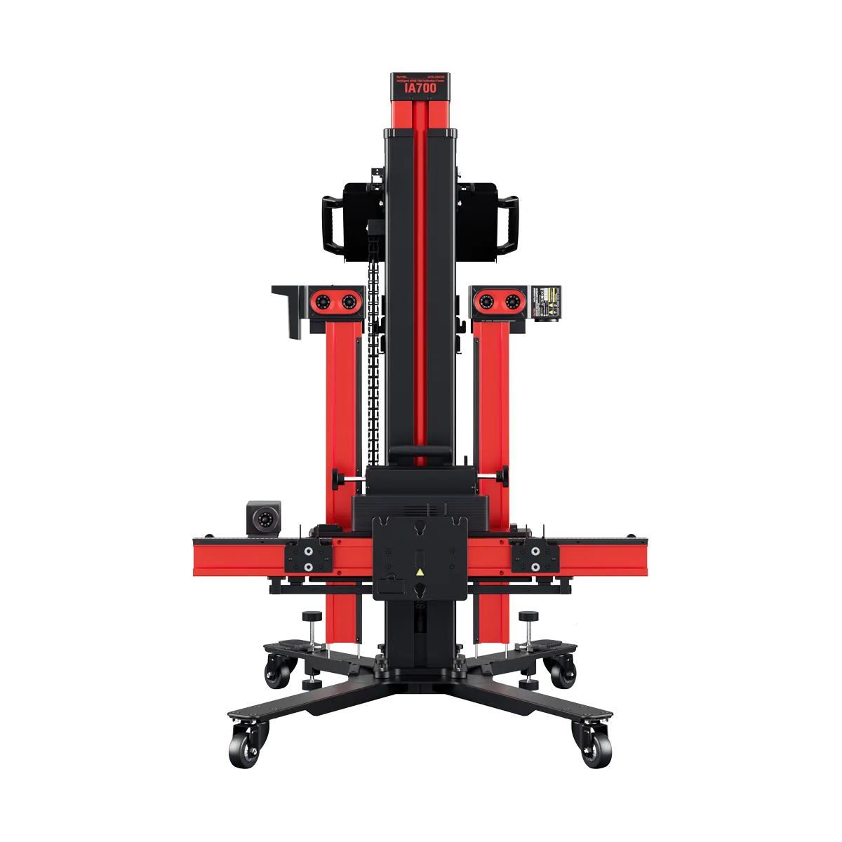 Autel IA700AST MaxiSYS All-Systems ADAS Calibration Frame with Alignment Pre-Check and MaxiSYS MS909 S2 Tablet