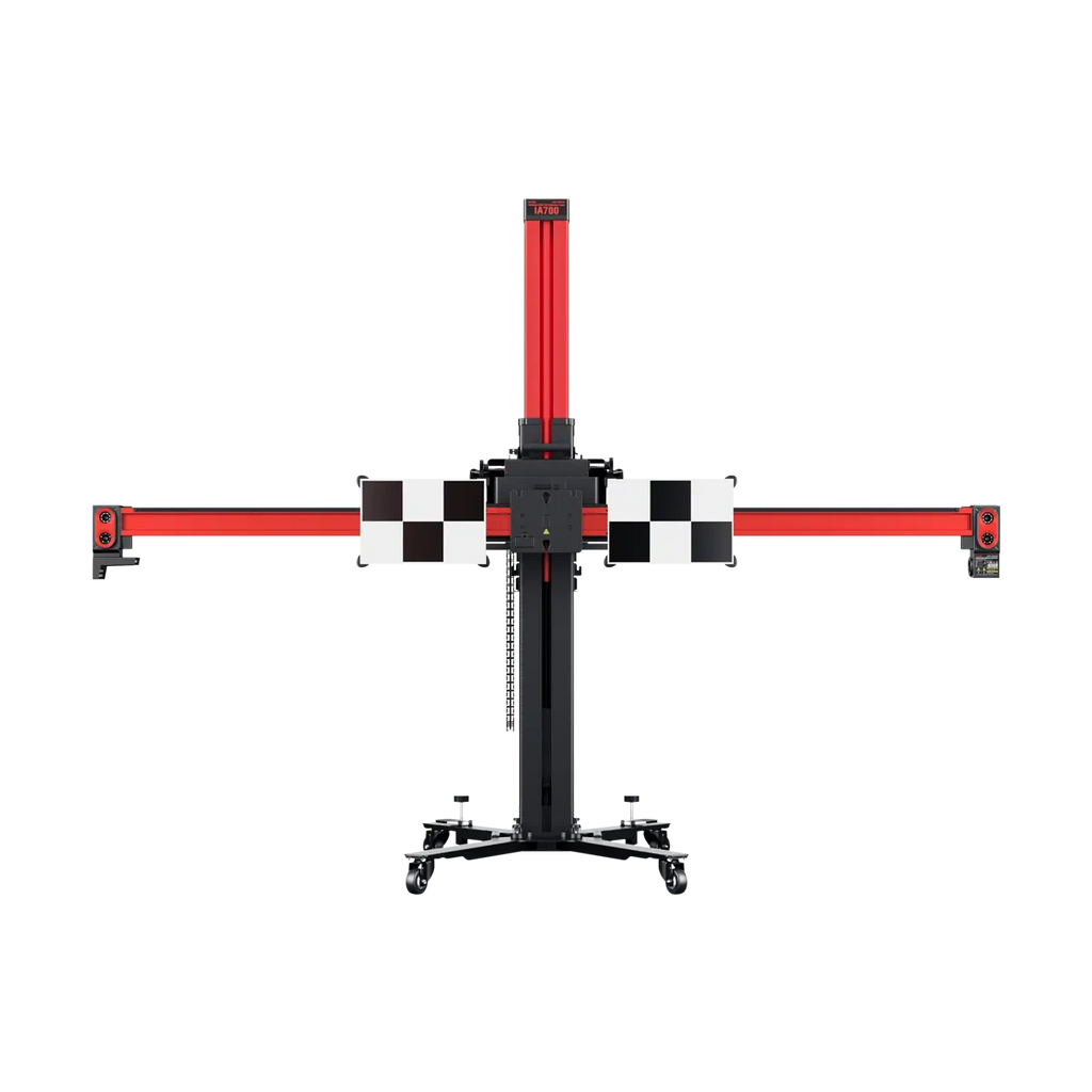 Autel IA700AST MaxiSYS All-Systems ADAS Calibration Frame with Alignment Pre-Check and MaxiSYS MS909 S2 Tablet