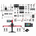 Autel IA900AST MaxiSYS All-Systems ADAS Calibration & Wheel Alignment System with MSUltra ADAS Tablet
