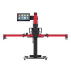 Autel IA900LDW MaxiSYS ADAS Calibration & 4-Wheel Alignment Frame with LDW Targets Package