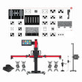 Autel IA900LDW MaxiSYS ADAS Calibration & 4-Wheel Alignment Frame with LDW Targets Package