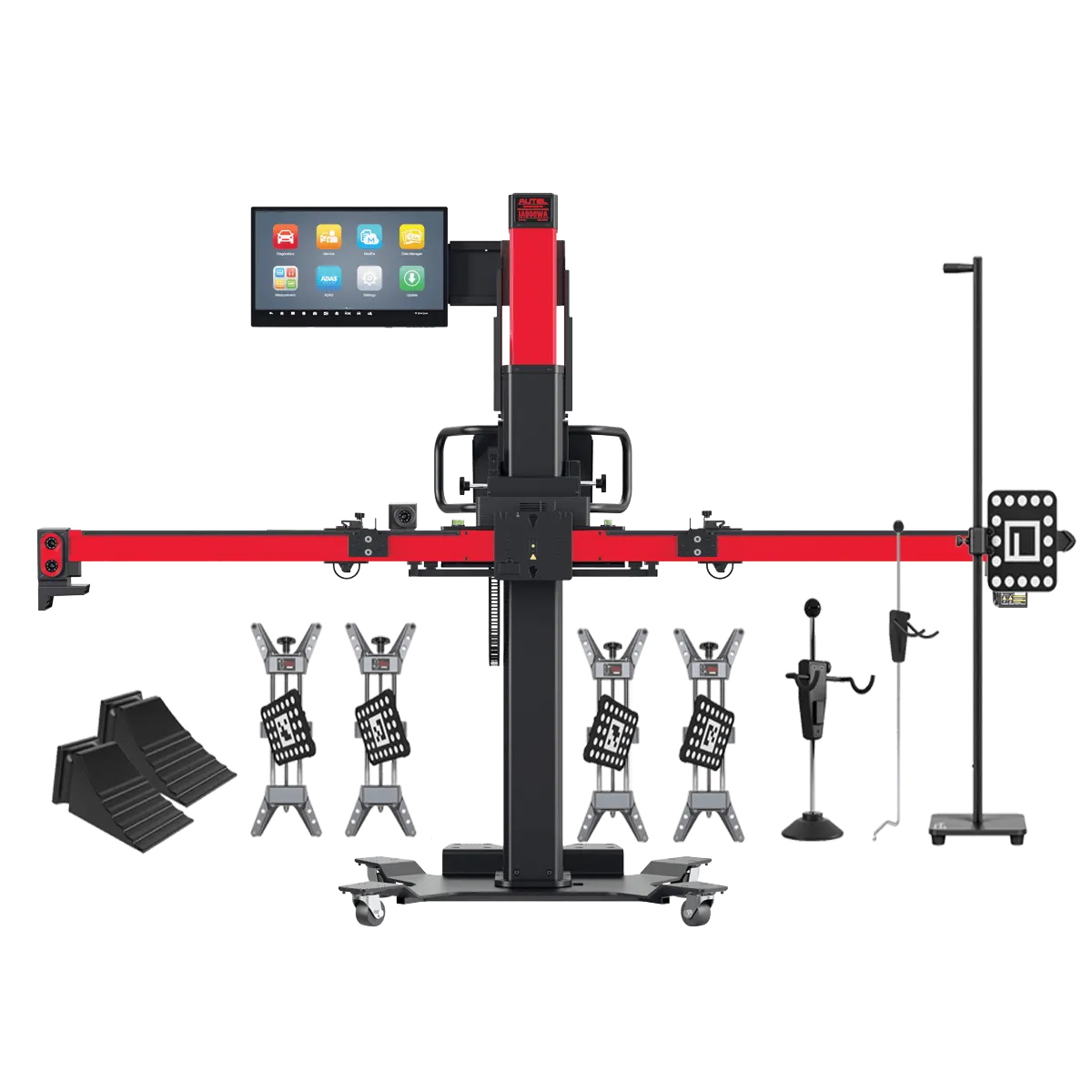 Autel IA900LDWT MaxiSYS ADAS Calibration & Wheel Alignment System with LDW Targets and ULTRAADAS Tablet