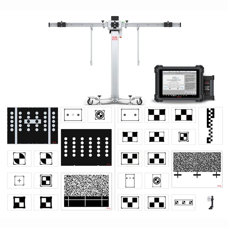 Autel MaxiSys ADAS MA60020T LDW 2.0 Mobile Calibration Package with MA600 Frame and MS909 S2 Tablet