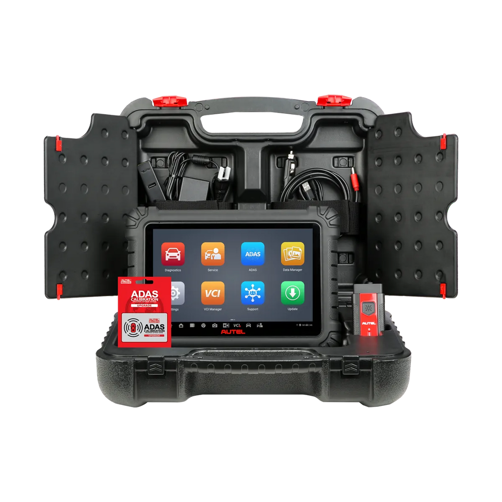 Autel MaxiSYS MS906 MAX ADAS Professional Diagnostic Tablet with ADAS Calibration Software and MaxiVCI V200