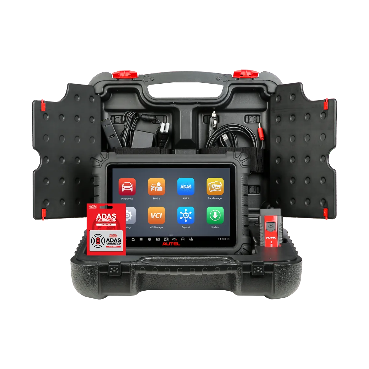 Autel MaxiSYS MS906 MAX ADAS Professional Diagnostic Tablet with ADAS Calibration Software and MaxiVCI V200