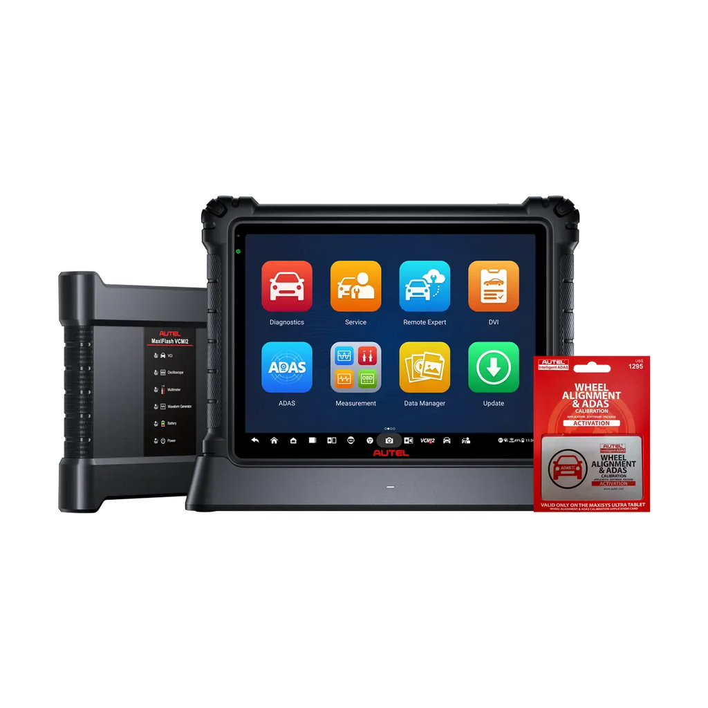 Autel MaxiSYS Ultra S2 Advanced Diagnostic Tablet with IA900 Wheel Alignment and ADAS Calibration Software