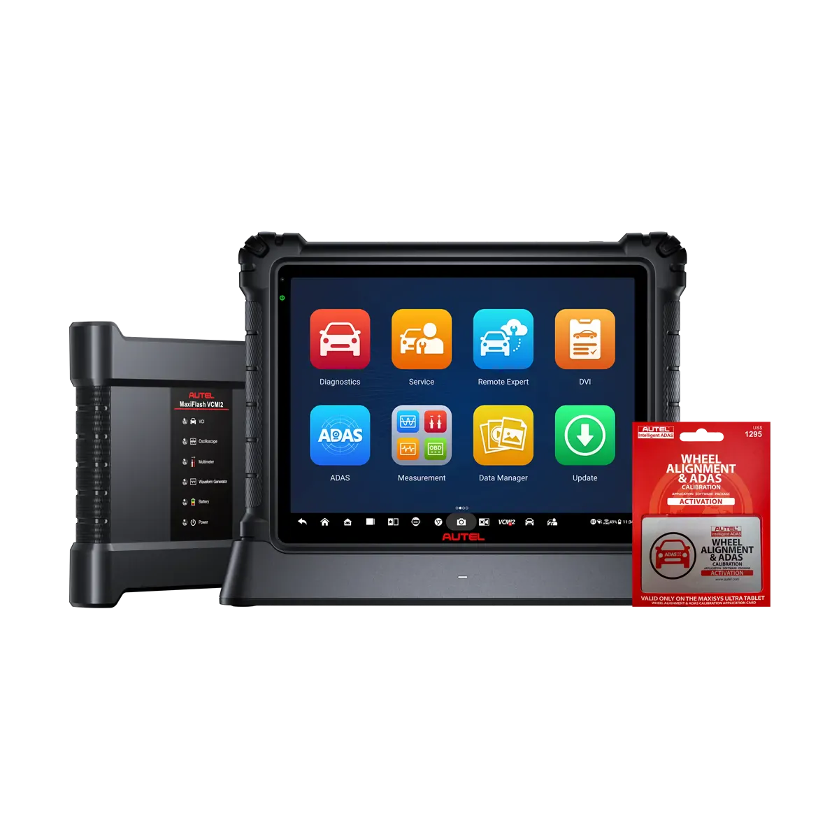 Autel MaxiSYS Ultra S2 Advanced Diagnostic Tablet with IA900 Wheel Alignment and ADAS Calibration Software