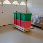 Auxx Lift 400 lb Motorized Attic Storage Lift — Wireless Remote, Self-Leveling Platform, Made in USA