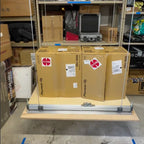 Auxx Lift 400 lb Motorized Attic Storage Lift — Wireless Remote, Self-Leveling Platform, Made in USA