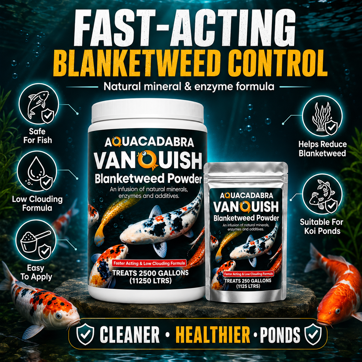 Aquacadabra Vanquish Blanketweed Powder