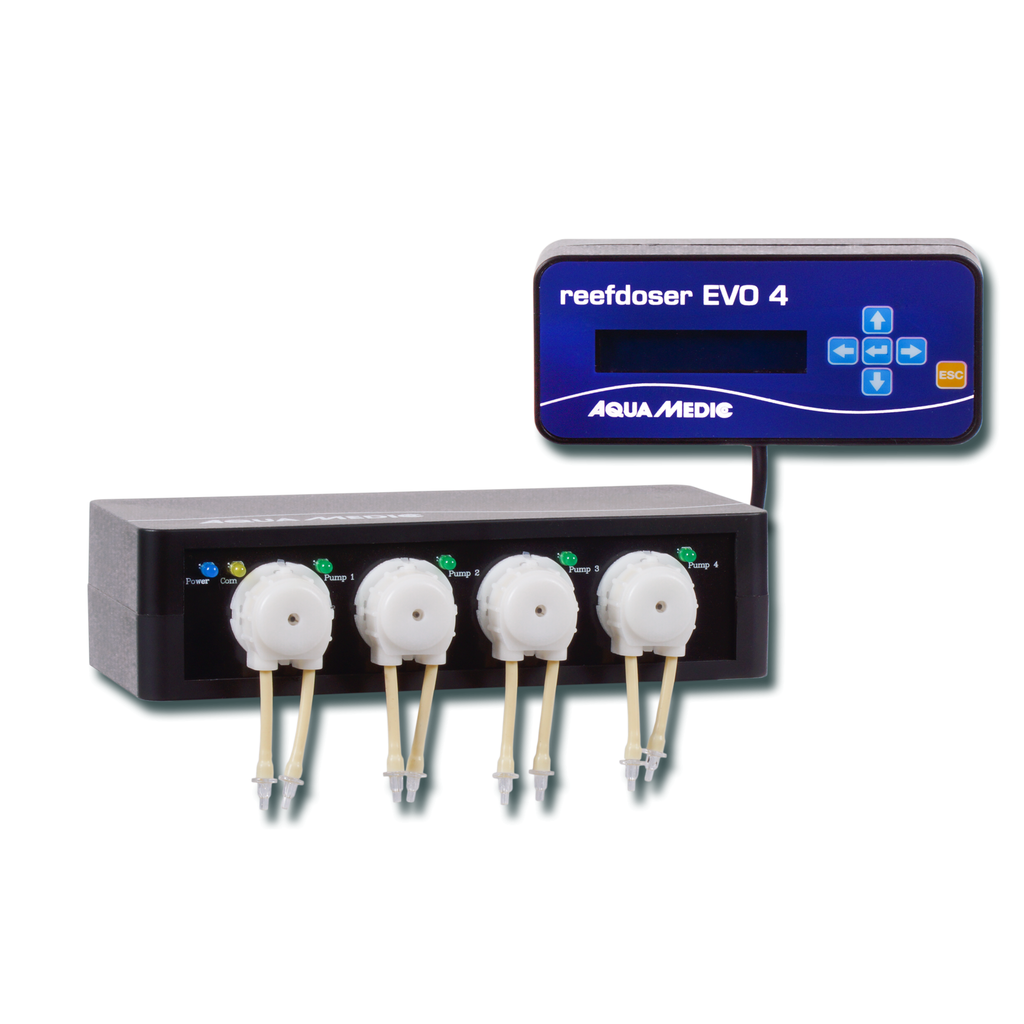 Aqua Medic Reefdoser EVO 4 Four Channel Aquarium Dosing Pump System