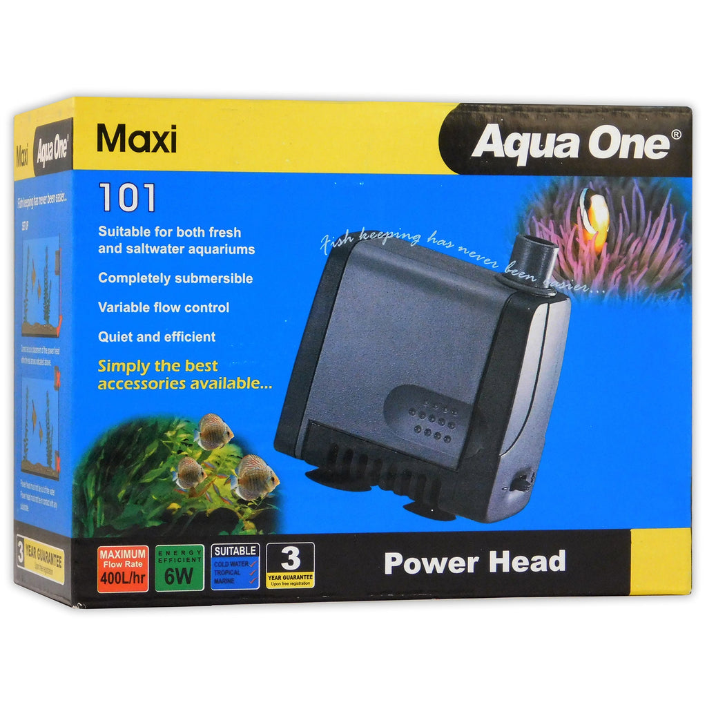 Aqua One Maxi Pump 101 - Quiet, Efficient, Submersible