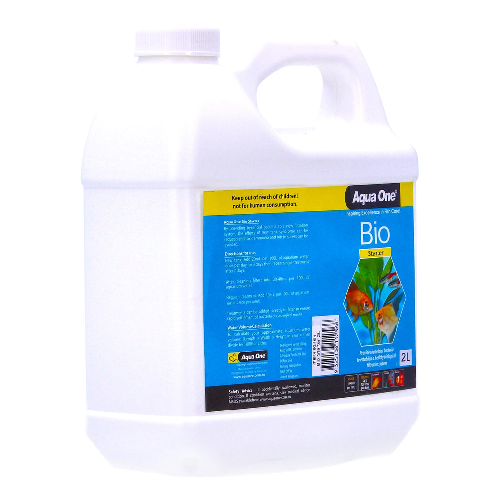 Aqua One Health and Bio Starter Water