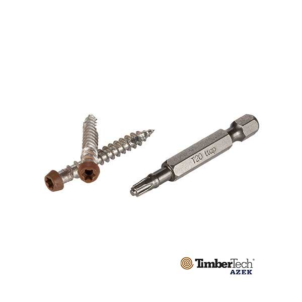 Azek TOPLoc Fascia Screws For PVC