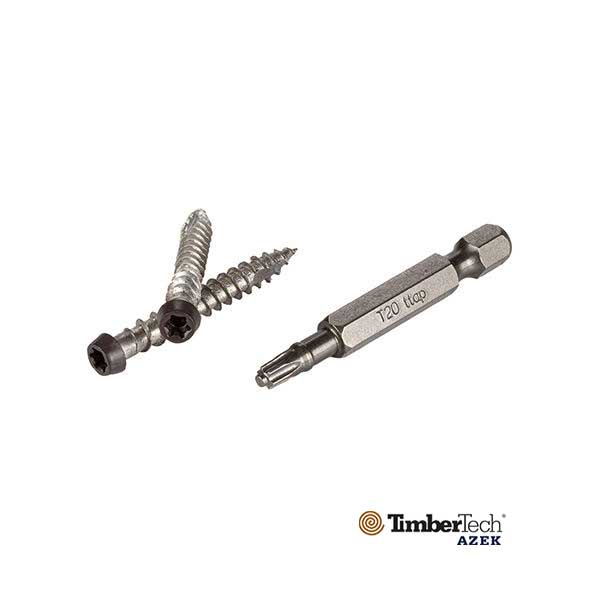 Azek TOPLoc Fascia Screws For PVC
