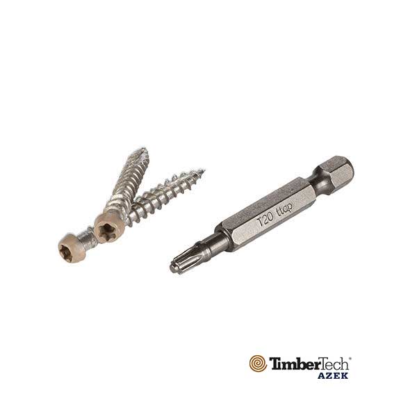 Azek TOPLoc Fascia Screws For PVC