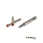 Azek TOPLoc Fascia Screws For PVC