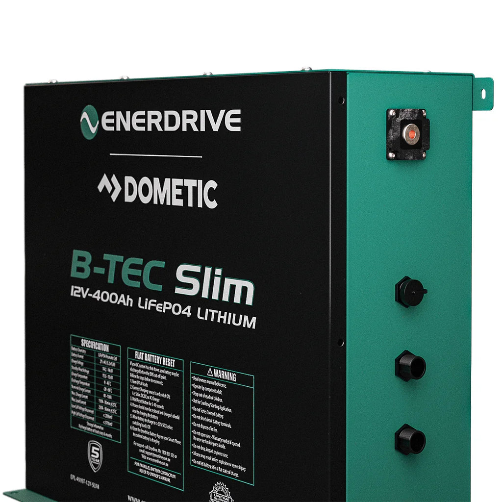 Enerdrive 12V 400Ah ePower B-TEC Slimline Lithium Battery