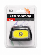 3x LED Headlamp 3W Adjustable Head Torch Camping Hiking Fishing Work Light 3 Modes