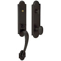 Open Box - Baldwin 85354102ENTR Boulder Single Cylinder Handleset with an Oval Interior Knob and Emergency Egress