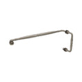 FHC 6" x 18" Baroque Pull/Towel Bar Combo [1/4" to 1/2" Glass]