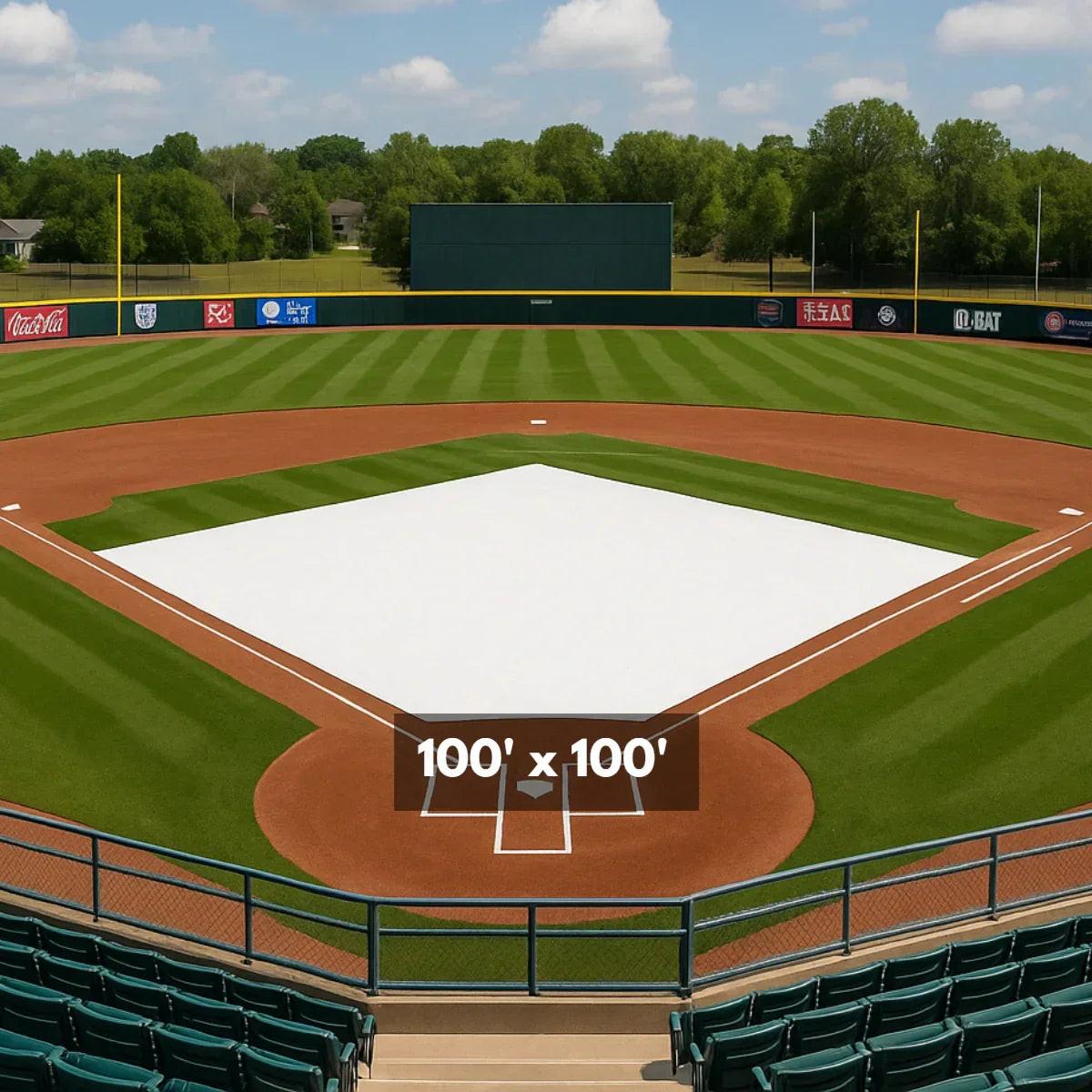 Baseball Field Cover 100' x 100'