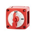 Blue Sea 300A Red Mini m-Series On/Off Battery Switch w/ Lockable Key