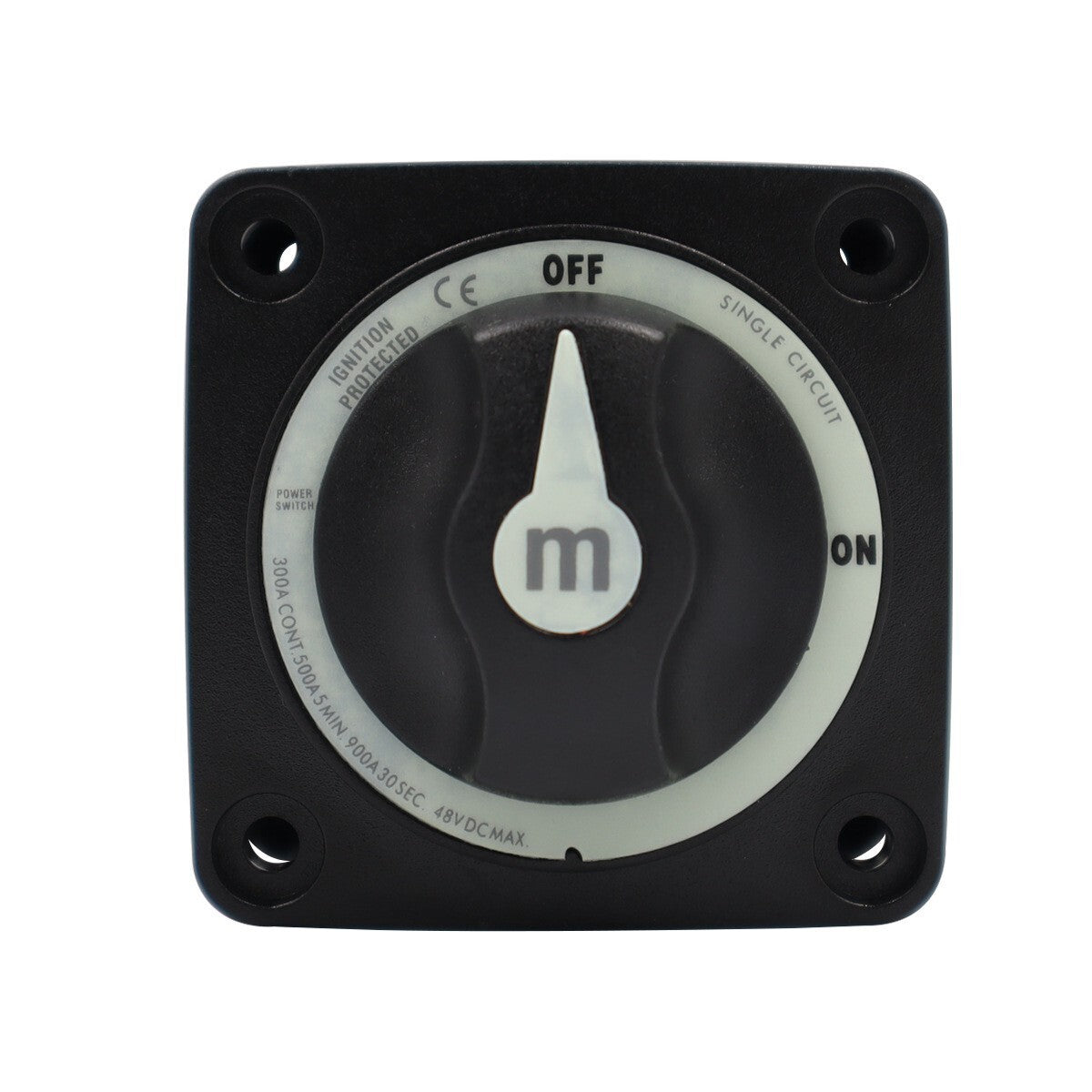 Exotronic 300A Black On Off Battery Switch