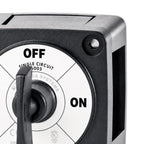 Blue Sea 300A Black Mini m-Series On/Off Battery Switch w/ Key