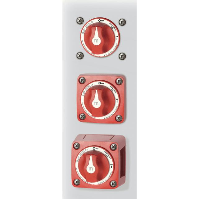 Blue Sea 300A Red Mini m-Series On/Off Battery Switch