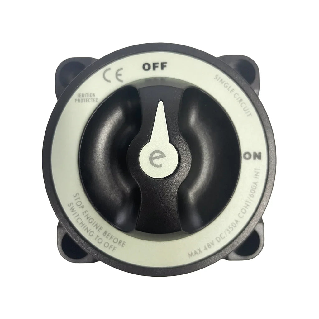 Exotronic 350A Black On Off Battery Switch