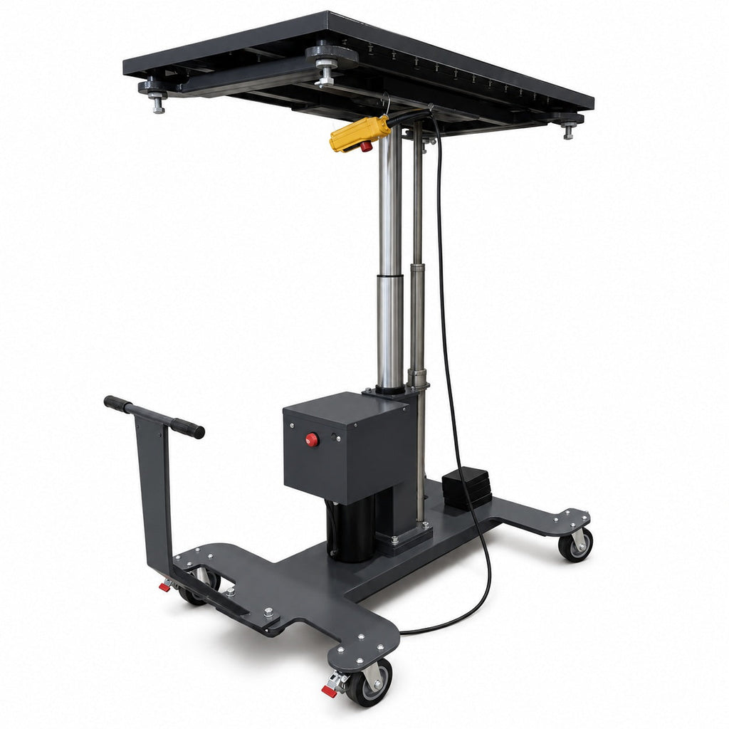 Powerline PLT-3000B Battery Powered EV Lift Table 3000 lb Capacity
