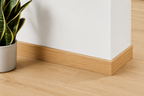 Skirting Board 80 MM x 14 MM  2200 mm Length Polystyrene  Wall Floor Edge Trim Various Colours -Decor