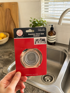 6x Stainless Steel Sink Strainer Drain Filter Kitchen Waste Plug Mesh Basket Catcher