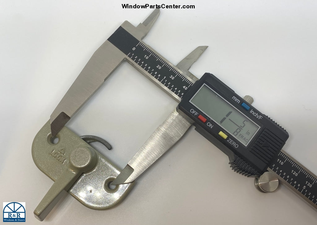 BB12006 - Double Hung Sash Check Rail Lock and Keeper