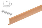 U Trim Edging Strip PVC Melamine Furniture -  18mm- 1m & 2.5m Length Board Panel Cover