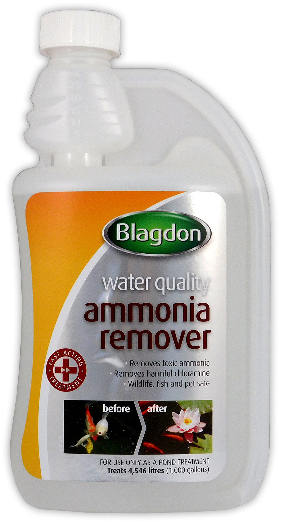 Blagdon Ammonia Remover 500ml - Treats 4546L Ponds