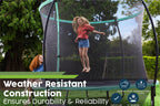 10' Xtreme Air Trampoline, Ladder & Enclosure