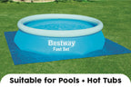 11ft Pool Ground Sheet for Inflatable Fast Set Pools